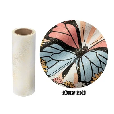 Otter Pro DTF Film, transfer, 0.3 x 10 m, glitter gold