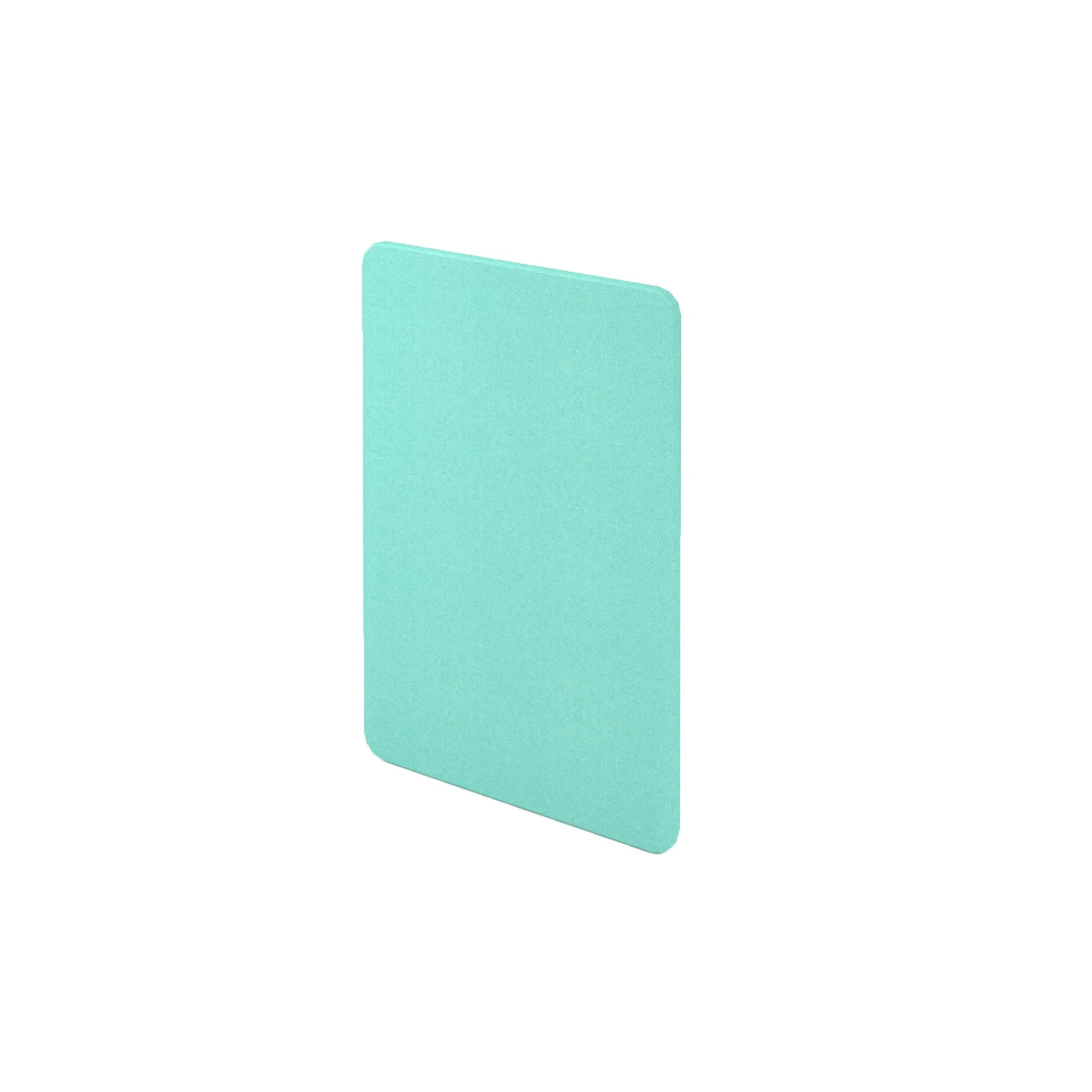 Acoustic divider Narbutas Free Standing, 800 x 36 x 1200 mm, fabric Velito Presto light mint, chipboard 16 mm