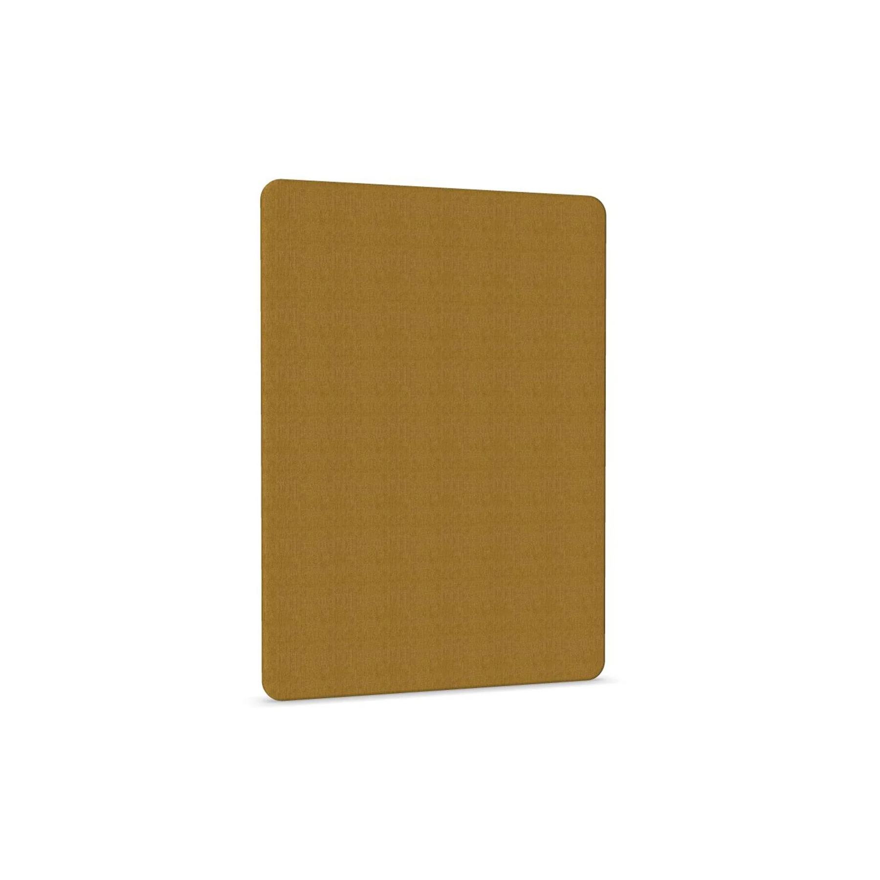 Acoustic panel Narbutas Free Standing, 1000 x 36 x 1400 mm, chipboard 16 mm, yellow