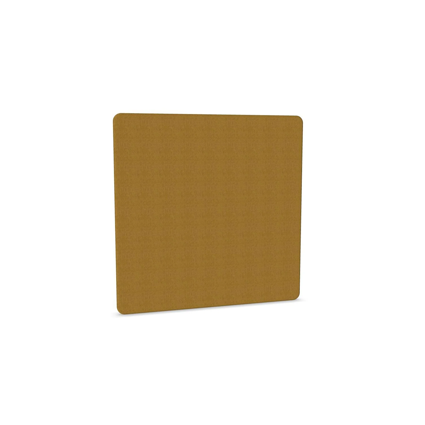 Acoustic panel Narbutas Free Standing, 1400 x 36 x 1400 mm, chipboard 16 mm, yellow