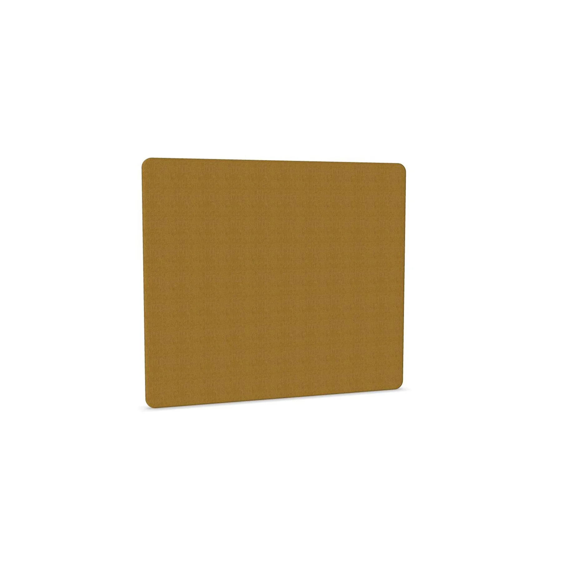 Acoustic panel Narbutas Free Standing, 1600 x 36 x 1400 mm, chipboard 16 mm, yellow