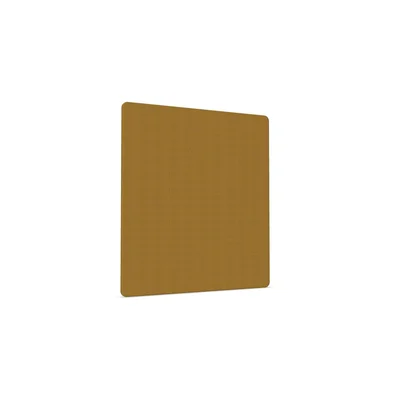 Acoustic panel Narbutas, free-standing, 1800 x 36 x 1600 mm, chipboard 16 mm, mustard