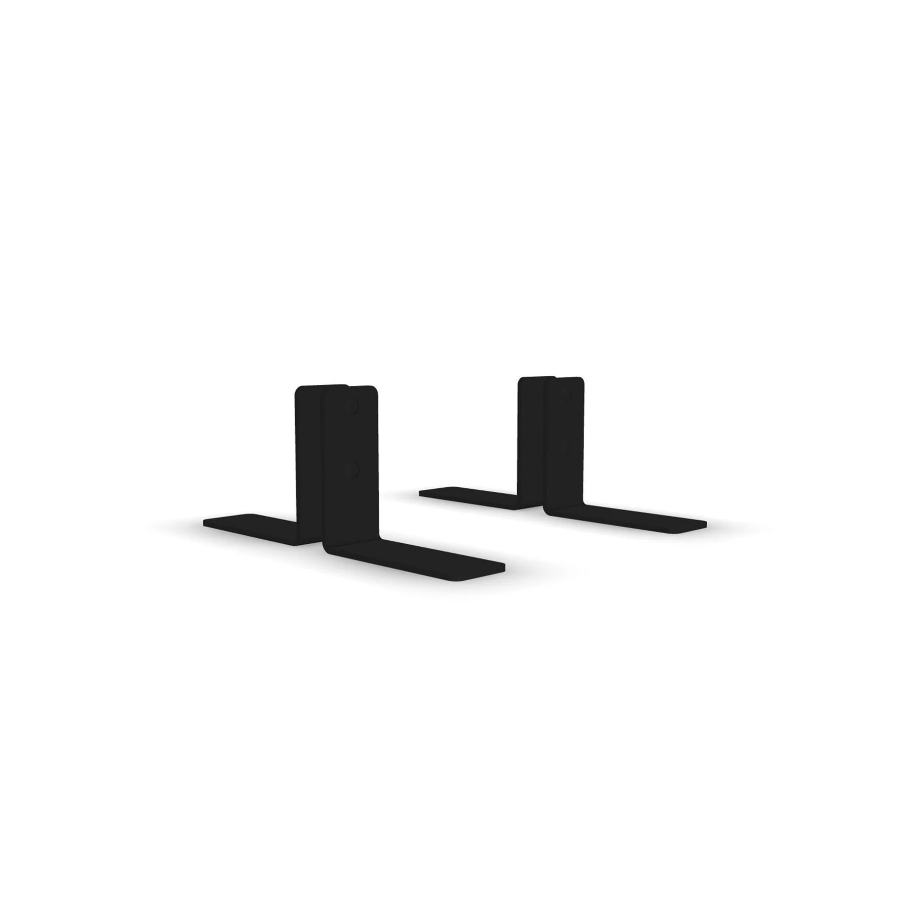 Metal feet Narbutas Free Standing, for free-standing acoustic panel, black metal, set of 4