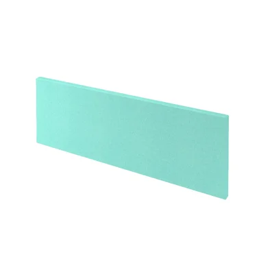 Acoustic wall panel Modus Narbutas, 400 x 40 x 1200 mm, fabric Velito Presto light mint