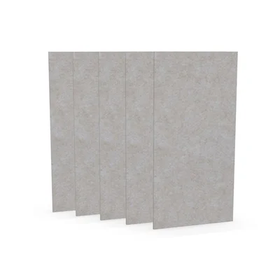 Acoustic panel Narbutas Pet, rectangle, 200 x 400 x 9 mm, PET felt, 5 pcs, light beige