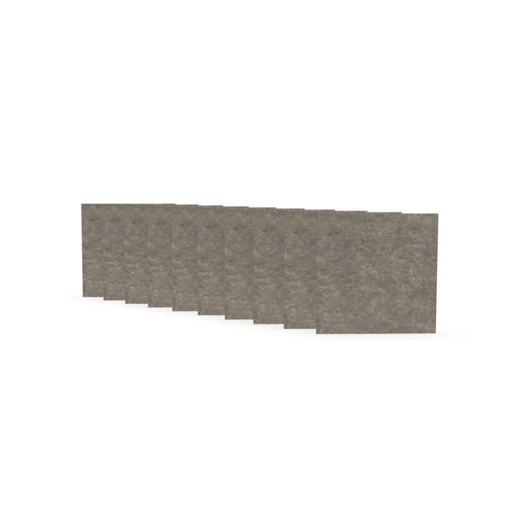 Acoustic panel Narbutas Pet, square, 200 x 200 x 9 mm, PET felt, 10 pcs, sand