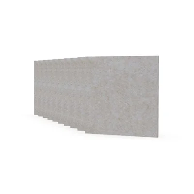 Acoustic panel Narbutas Pet, square, 200 x 200 x 9 mm, PET felt, 10 pcs, light beige