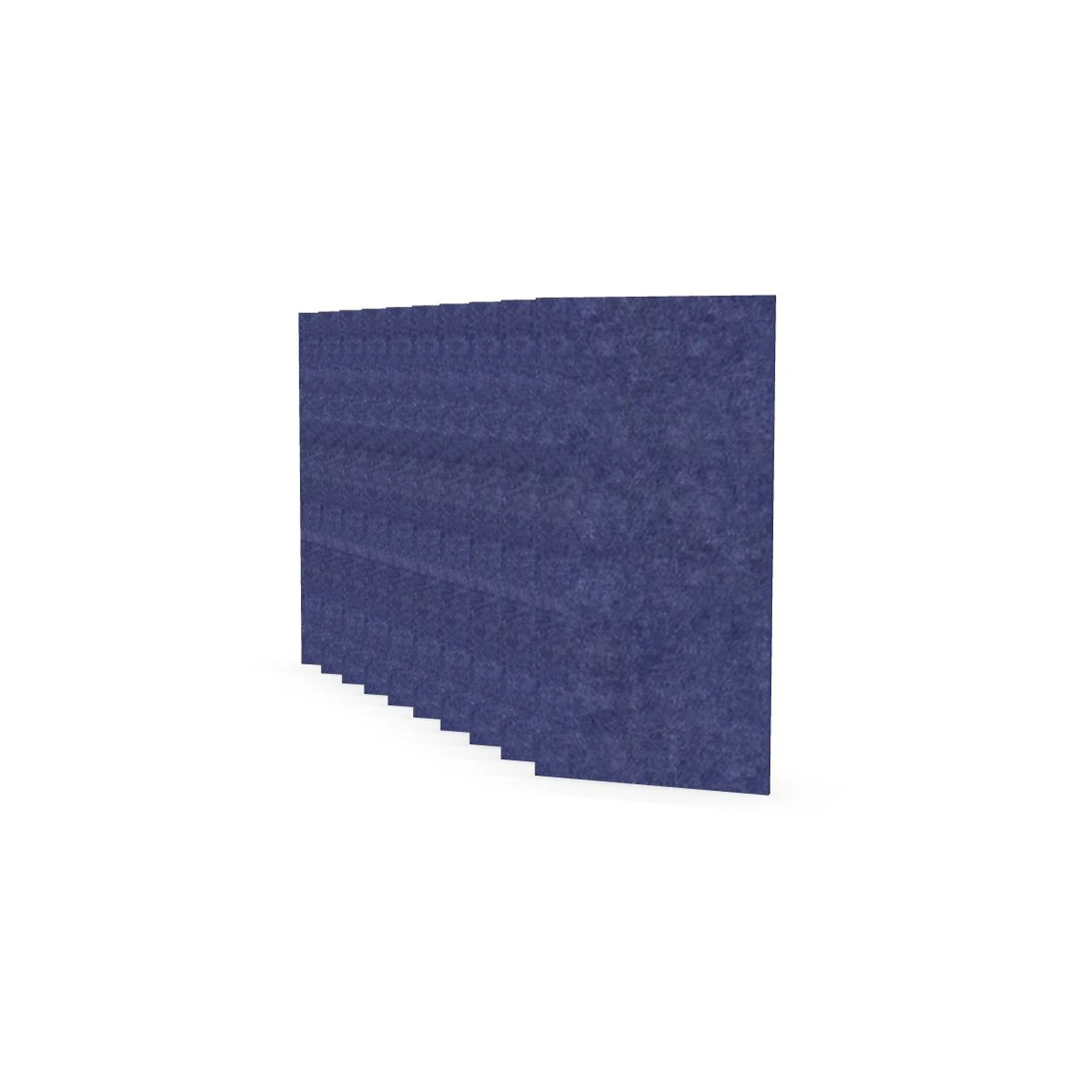 Acoustic panel Narbutas Pet, rectangle, 200 x 400 x 9 mm, PET felt, 10 pcs, blue