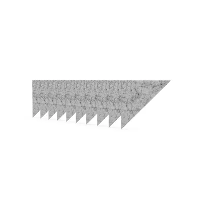 Acoustic panel Narbutas Pet, triangle, 200 x 200 x 9 mm, PET felt, 10 pcs, light gray