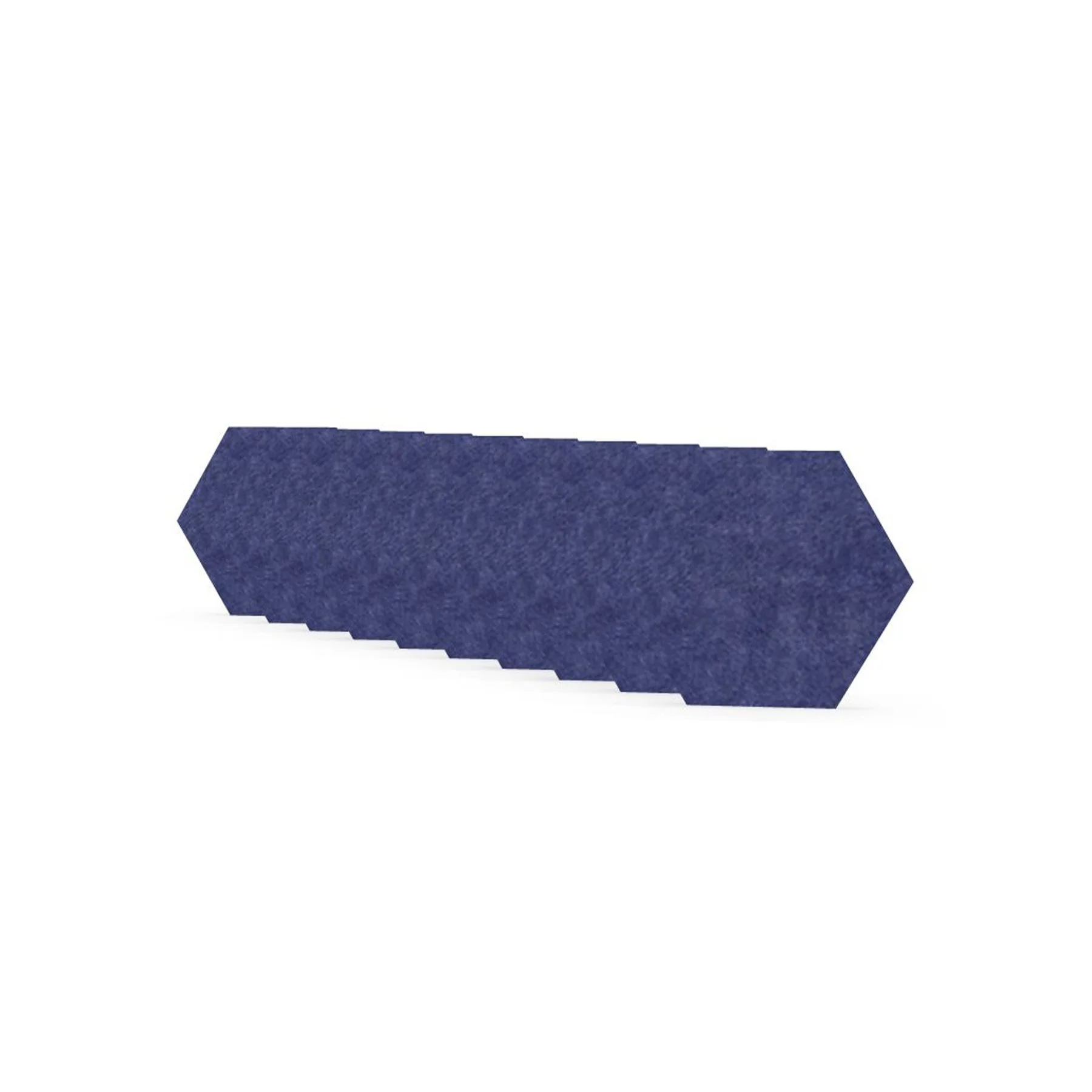 Acoustic panel Narbutas Pet, hexagon, 173 x 200 x 9 mm, PET felt, 10 pcs, blue