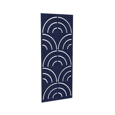 Acoustic panel Narbutas Pet Disco, 800 x 200 x 9 mm, PET felt, dark blue