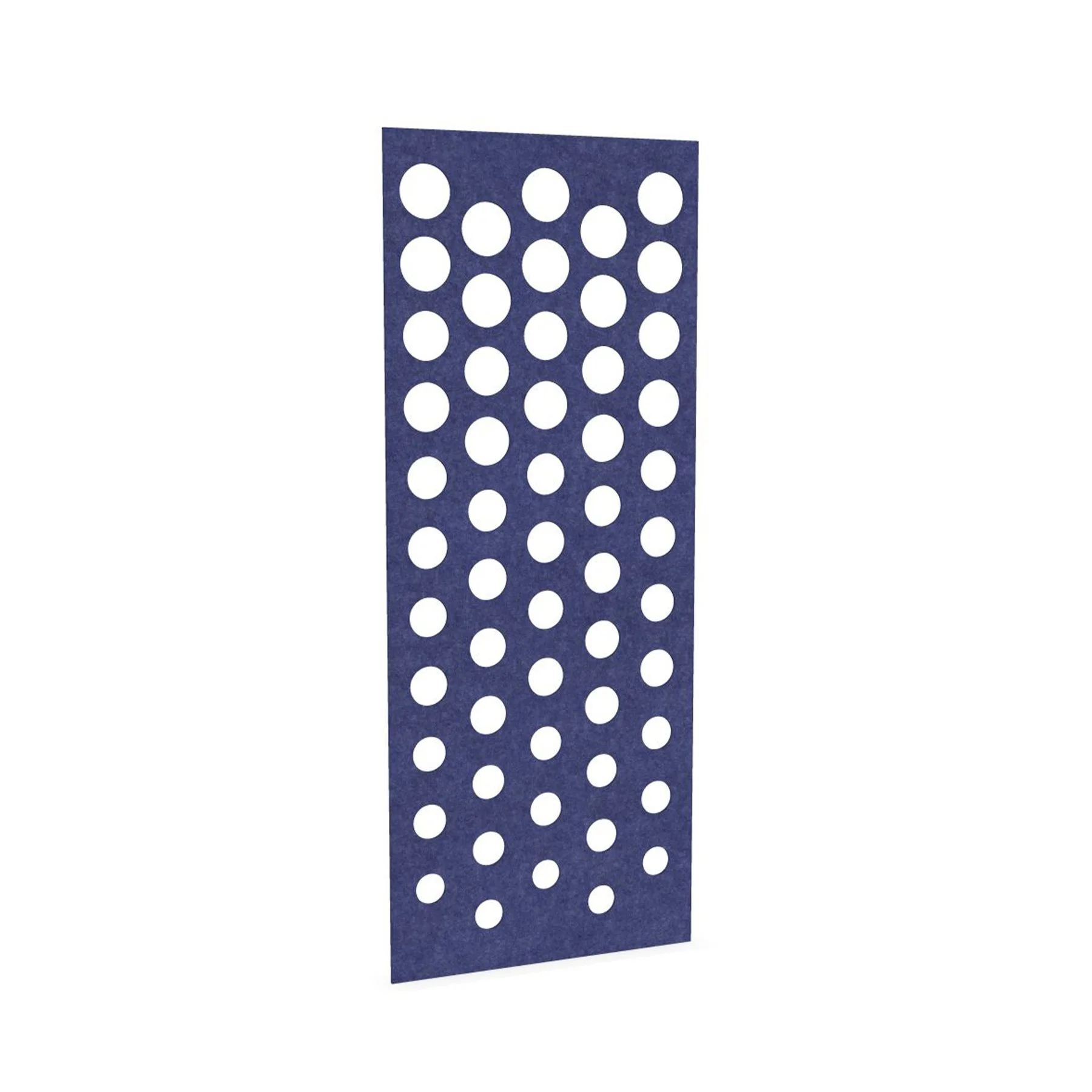 Acoustic panel Narbutas Pet Disco, 800 x 2000 x 9 mm, PET felt, blue
