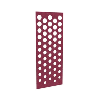 Acoustic panel Narbutas Pet Disco, 800 x 2000 x 9 mm, PET felt, dark pink