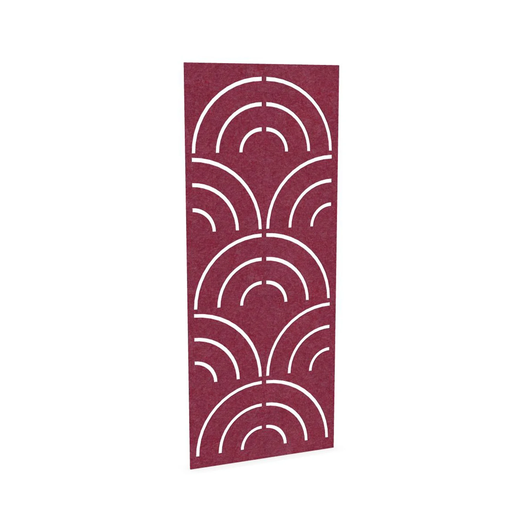 Acoustic panel Narbutas Pet Disco, 800 x 200 x 9 mm, PET felt, dark pink