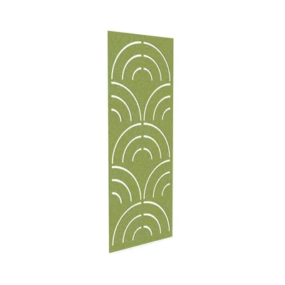 Acoustic panel Narbutas Pet Disco, 800 x 200 x 9 mm, PET felt, lime