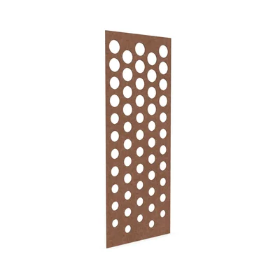 Acoustic panel Narbutas Pet Disco, 800 x 2000 x 9 mm, PET felt, coral