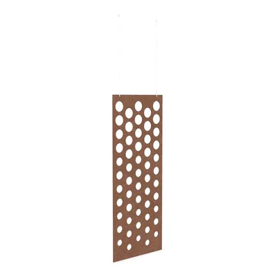 Acoustic panel Narbutas Pet Disco, 800 x 2000 x 9 mm, PET felt, coral