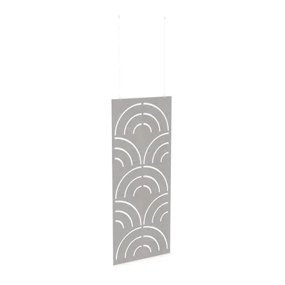 Acoustic panel Narbutas Pet Disco, 800 x 200 x 9 mm, PET felt, light beige