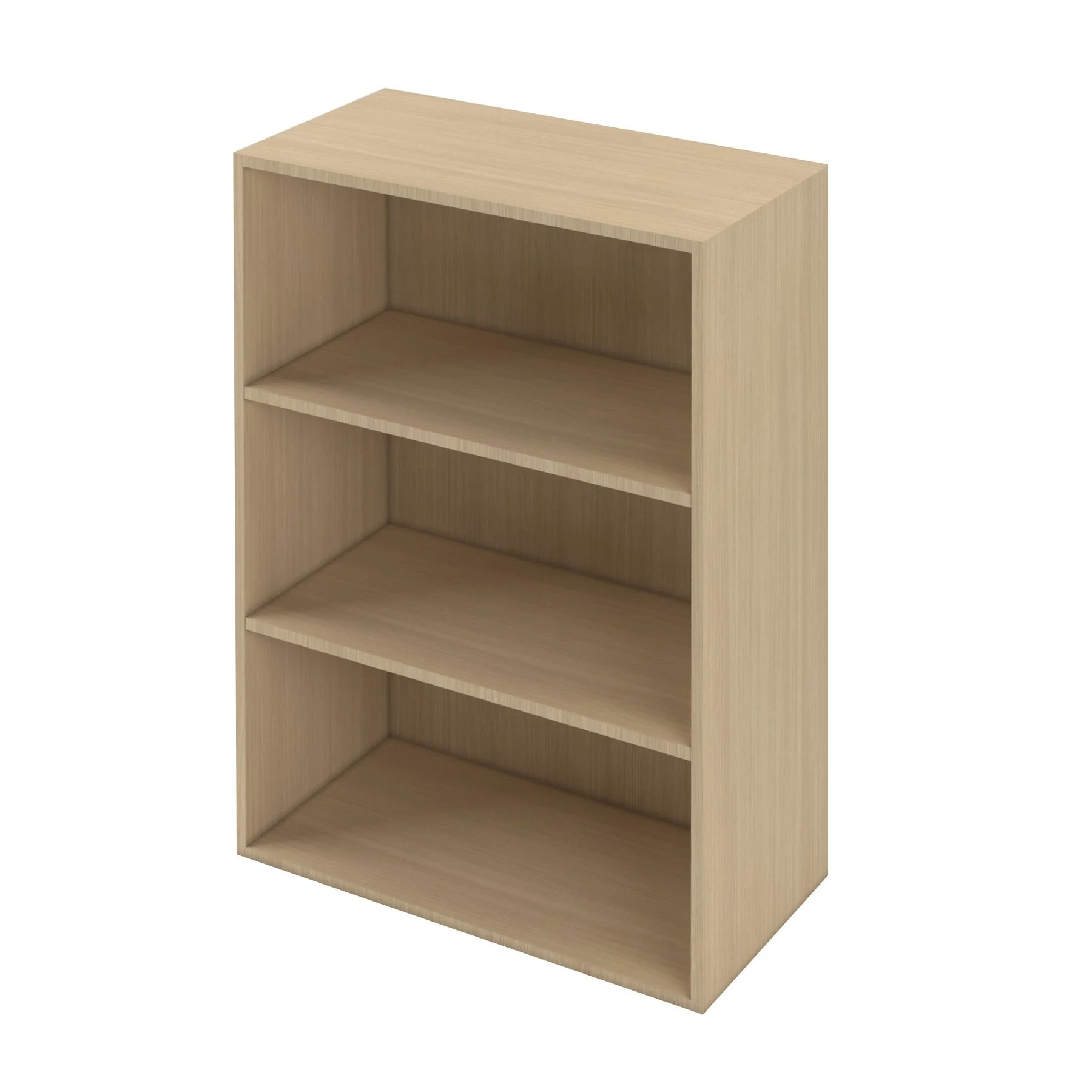 Shelf Narbutas Choice, 800 x 400 x 1075 mm, chipboard, bleached oak melamine, bleached oak melamine