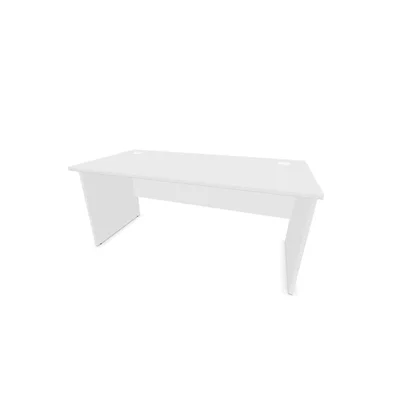 Desk Narbutas Optima Plus, 1600 x 800 x 720 mm, 25 mm particleboard, white
