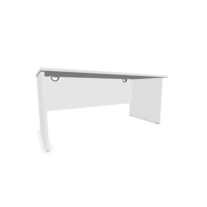 Desk Narbutas Optima Plus, 1600 x 800 x 720 mm, 25 mm particleboard, white