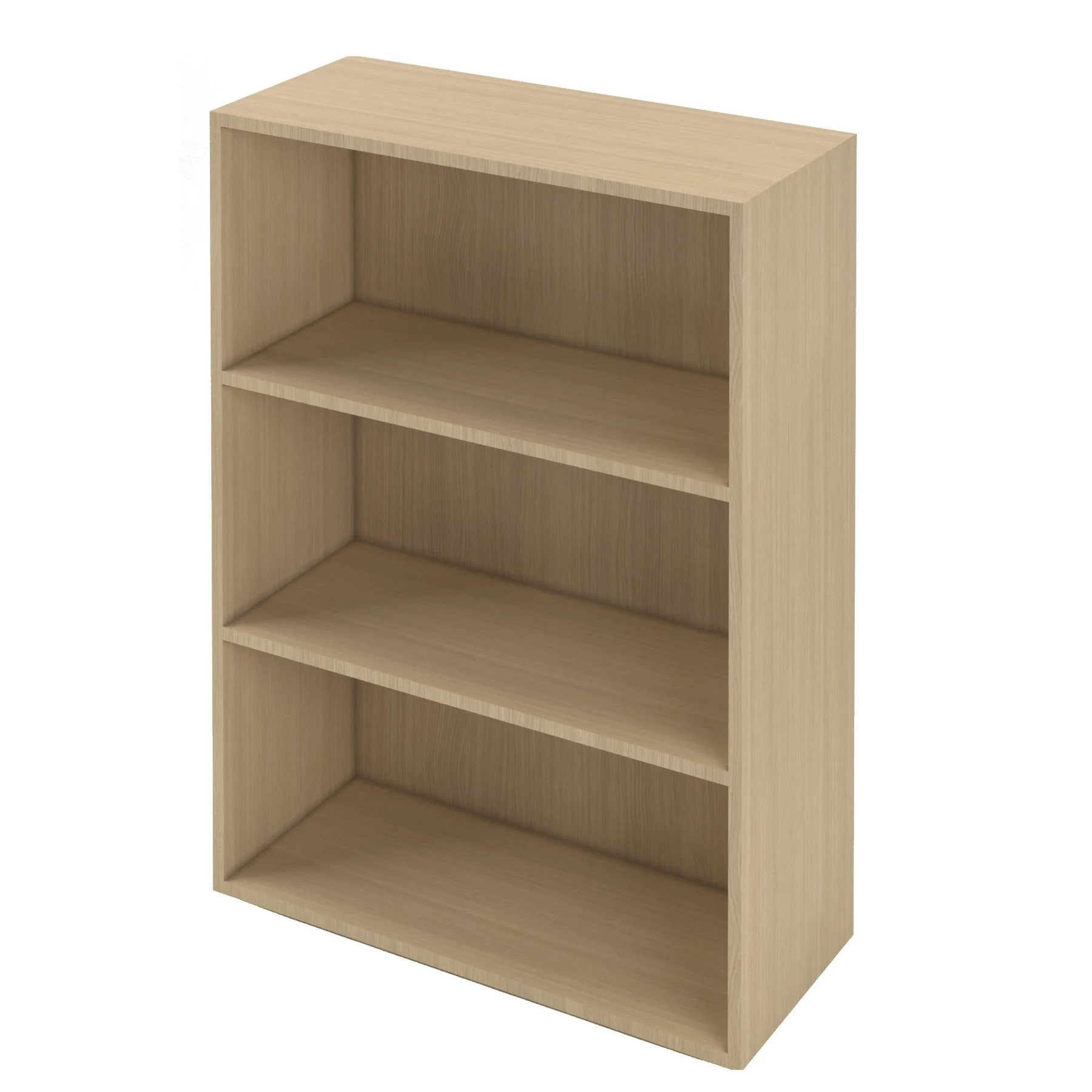 Shelf Narbutas Nova Basic, 800 x 340 x 1092 mm, particleboard, melamine bleached oak