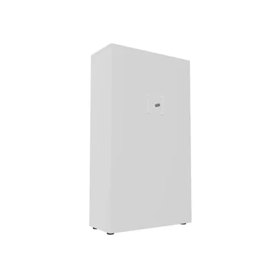Стелаж Narbutas Nova Basic, 800 x 340 x 1444 mm, ПДЧ 18 mm, бял меламин