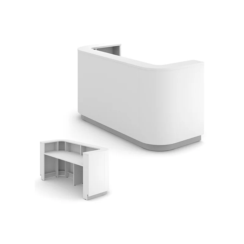 Reception Narbutas Cosy, 2000 x 800 x 1025 mm, white