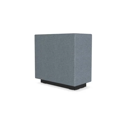 Modular soft seating Narbutas Jazz Chill Out, 300 x 600 x 570 mm, non-flammable textile, light blue melange