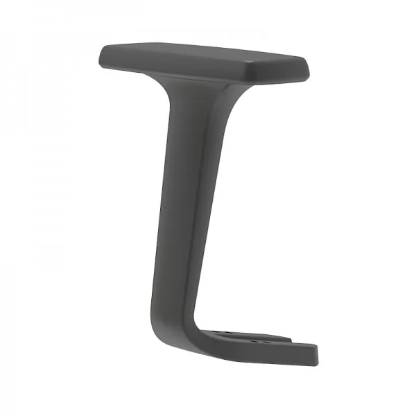 Armrests for chair Narbutas Aura, 230 x 190 x 300 mm, black metal, 2 pieces