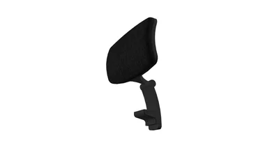 Headrest for chair Narbutas Diva, 280 x 153 x 295 mm, fabric Berta, black