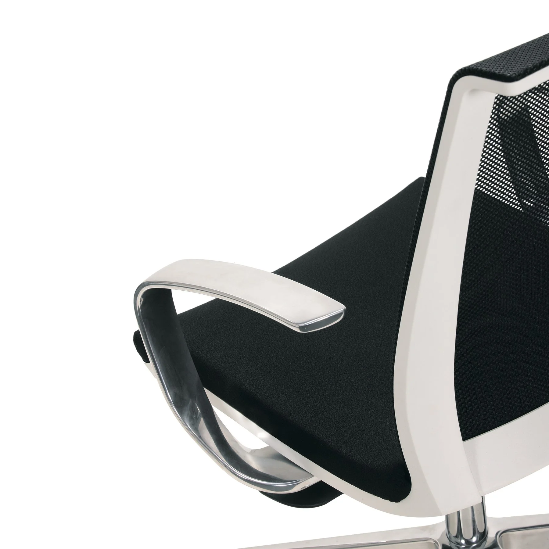 Armrests for chair Narbutas Eva, 190 x 300 x 250 mm, black metal