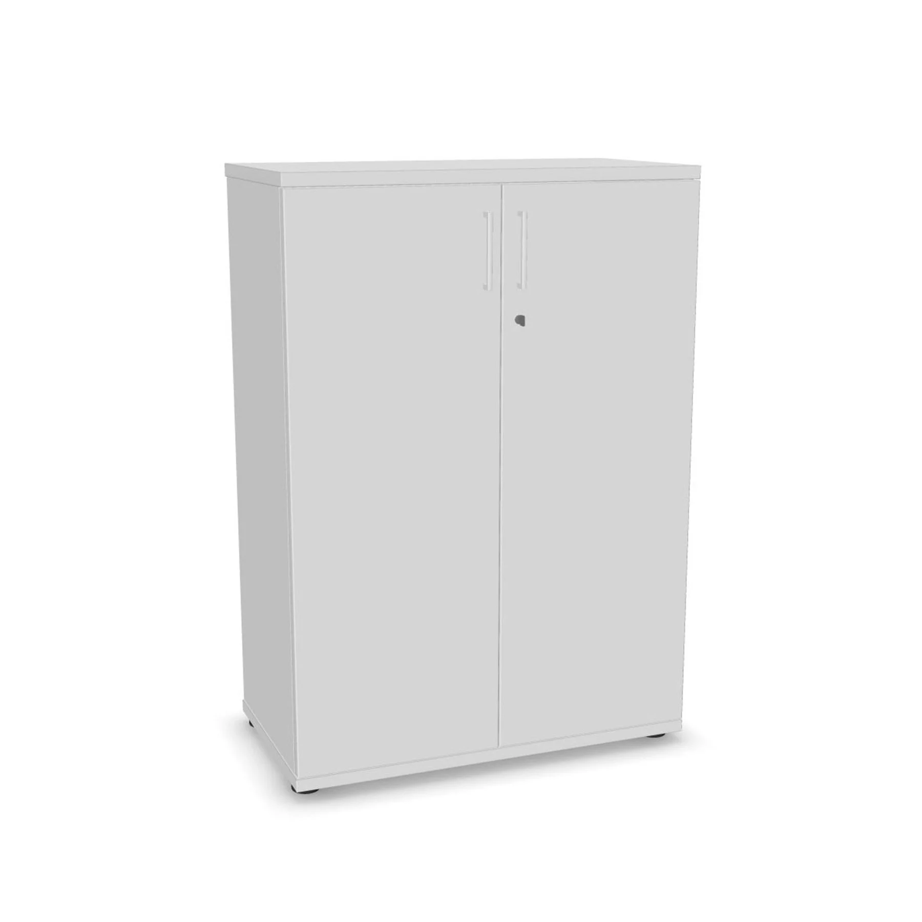 Cabinet Narbutas Uni, 800 x 425 x 1120 mm, 18 mm particleboard, white melamine