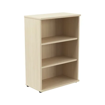Shelving unit Narbutas Uni, 800 x 425 x 1120 mm, particleboard, melamine bleached oak