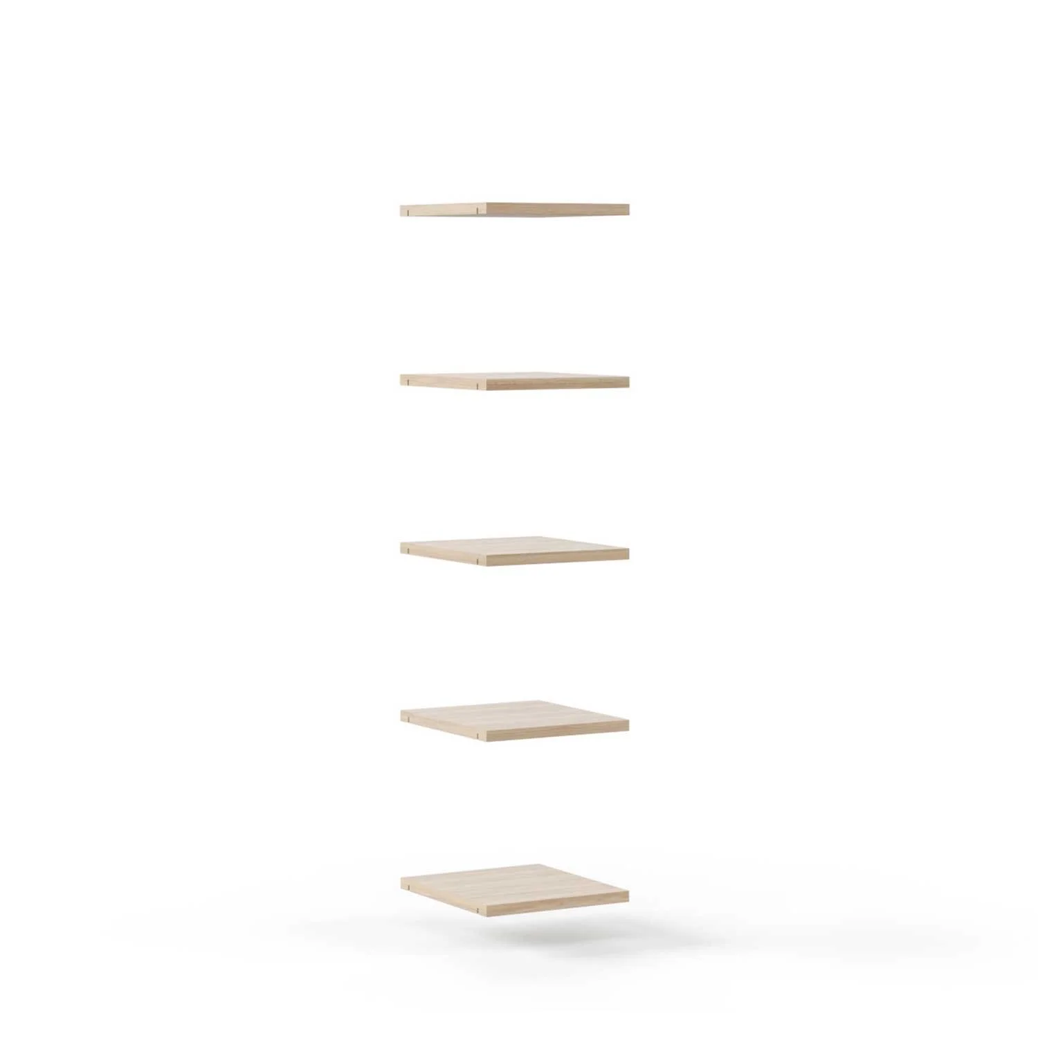 Shelf Narbutas Combus, 362 x 400 x 25 mm, 25 mm particleboard, amber oak, 5 pieces