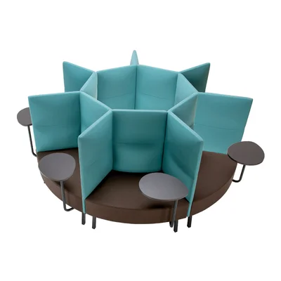 Помощна масичка Narbutas Cumulus, 360 х 440 mm, бял меламин, бял метал, сглобена мостра