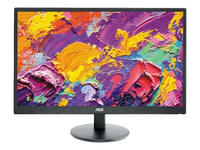Monitor AOC M2470SWH, 23.6'', LED, 1920 x 1080, 250 cd/m2, 5 ms, HDMI, VGA, MVA, 16:9, 60 Hz, black