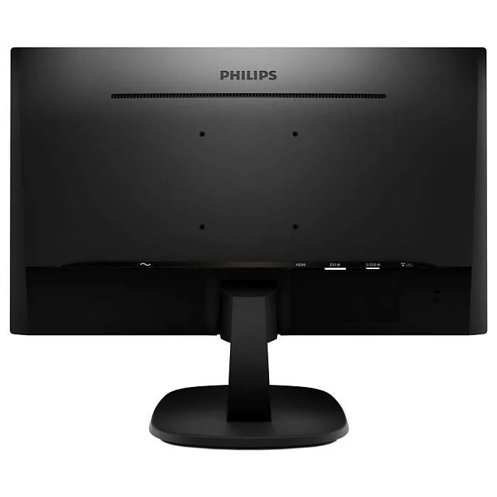 Monitor Philips 243V7QDSB, 23.8'', LED, 1920 x 1080, 250 cd/m2, 4 ms, HDMI, VGA, 16:9, 75 Hz, black