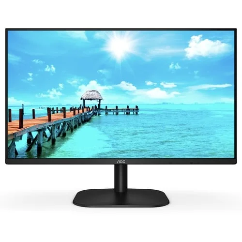 Монитор AOC 24B2XHM2, 23.8'', LED, 1920 x 1080, 250 cd/m2, 4 ms, HDMI, VGA, VA, 16:9, 75 Hz, черен