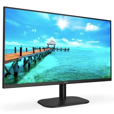 Монитор AOC 24B2XHM2, 23.8'', LED, 1920 x 1080, 250 cd/m2, 4 ms, HDMI, VGA, VA, 16:9, 75 Hz, черен