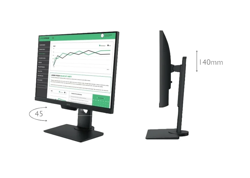 Monitor BenQ BL2581T, 25'', IPS, 1920 x 1200, 300 cd/m2, 5 ms, HDMI, VGA, 60 Hz, black