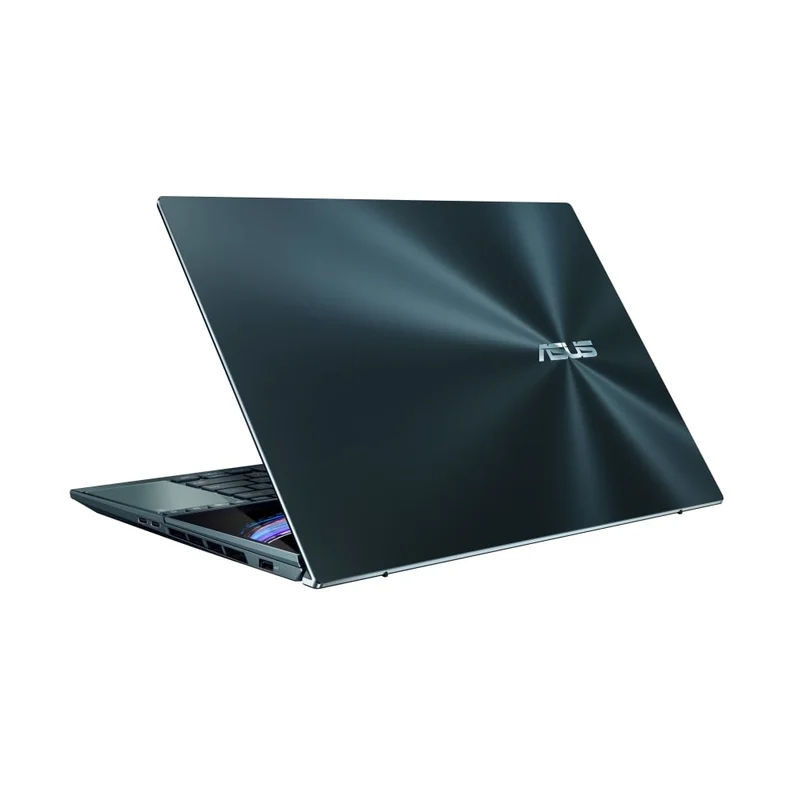 Laptop Asus ZenBook Duo 15, 90NB0V21-M000P0, 15.6'', Intel Core i9, 1 TB SSD, 32 GB RAM, Windows 11 Pro, NVIDIA GeForce RTX 3080, blue