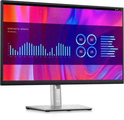 Monitor Dell P2423DE, 23.8'', LED, 2560 x 1440, 300 cd/m2, 8 ms, HDMI, USB, black