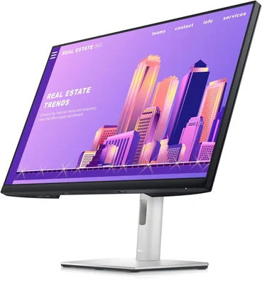 Monitor Dell P2722H, 27'', LED, 1920 x 1080, 300 cd/m2, 5 ms, HDMI, VGA, USB, black-silver