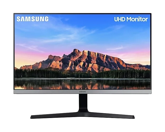 Monitor Samsung U28R550, 28'', LED, 3840 x 2160, 300 cd/m2, 4 ms, HDMI, dark blue