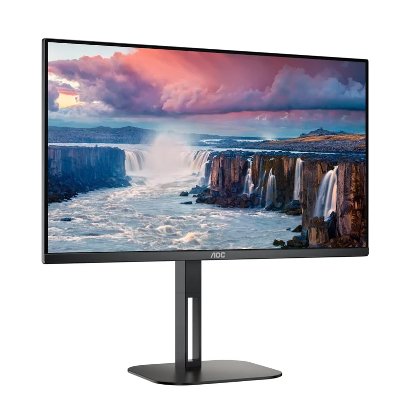 Monitor AOC 27V5C/BK, 27'', LED, 1920 x 1080, 300 cd/m2, 4 ms, HDMI, USB, black