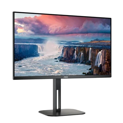 Monitor AOC 27V5C/BK, 27'', LED, 1920 x 1080, 300 cd/m2, 4 ms, HDMI, USB, black