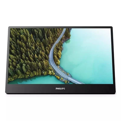 Monitor Philips 16B1P3302D, 15.6'', WLED, 1920 x 1080, 250 cd/m2, 5 ms, USB, black