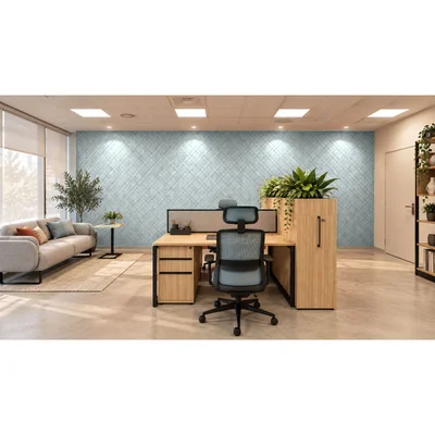 PET FELT WALL PANEL PLAID 2400/1200 9MM R10 1 PC.