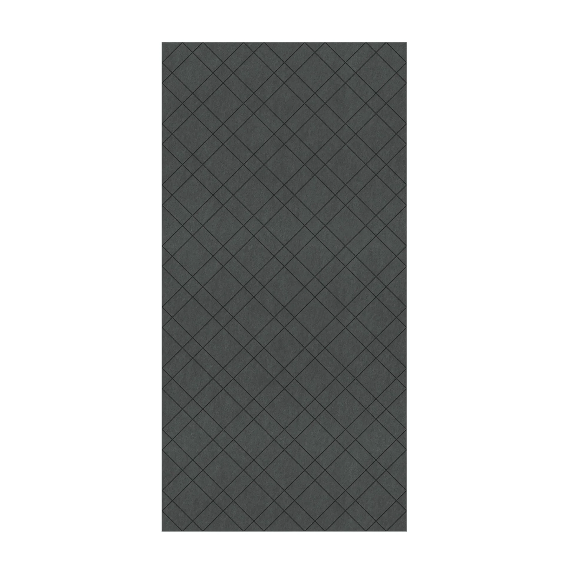 PET FELT WALL PANEL PLAID 2400/1200 9MM R12 1 PC.